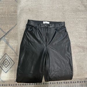 Abercrombie Leather Pants